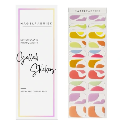Afbeelding van Nagelfabriek Gellak Stickers Flower Power