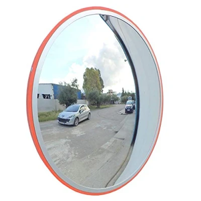 Afbeelding van SNS SAFETY LTD JCM 45i Convexen onbreekbare verkeersspiegel, diameter 45 cm, voor verkeersveiligheid en veiligheid Shop met verstelbare wandbevestigingsbeugel