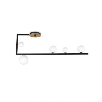 Afbeelding van Ideallux Ideal Lux Bird LED plafondlamp, 5 lamps