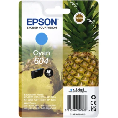 Afbeelding van Epson Inktcartridge 604 T10G24 blauw