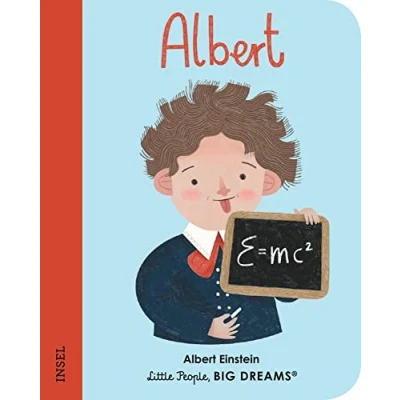 Afbeelding van Albert Einstein: Little People, Big Dreams. Mini Pappbilderbuch mit abgerundeten Ecken für Kinder von 1 bis 3 Jahren