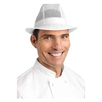 Afbeelding van Trilby hoed zonder haarnet wit L