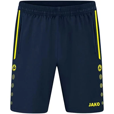 Afbeelding van JAKO Short Allround Marine/fluogeel