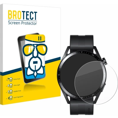 Afbeelding van BROTECT Screenprotector voor Huawei Watch GT 3 (46 mm) Folie Beschermfolie Beschermglas transparant