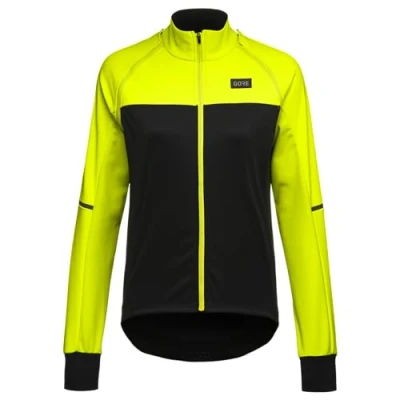 Afbeelding van GORE WEAR Phantom, Jackets, dames, Zwart/Geel (Black/Neon Yellow), 34