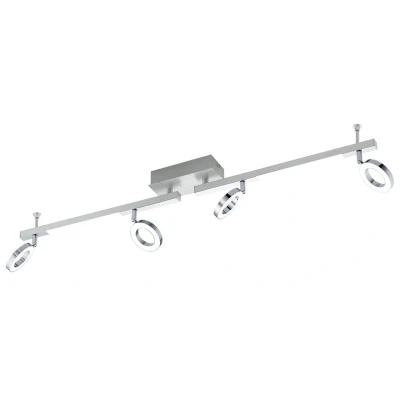 Afbeelding van EGLOÂ CardillioÂ 1Â Â SpotÂ 6Â LichtsÂ Aluminium,Â ChroomÂ Gesatineerd