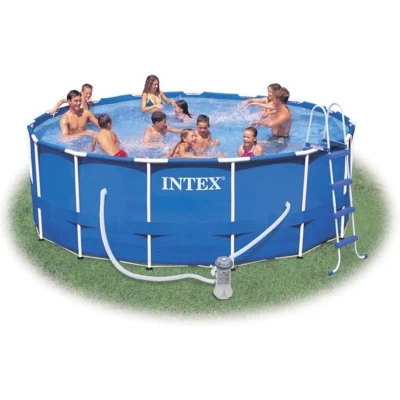 Afbeelding van Intex zwembad met metalen frame 457 x 122 cm 28236GN
