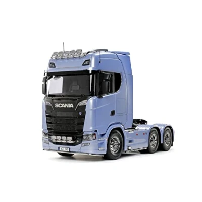 Afbeelding van Tamiya 56368 1:14 RC Scania 770 S 6x4 bouwset om te monteren, truck, op afstand bestuurbaar, vrachtwagen, vrachtauto, constructiespeelgoed, modelbouw, knutselen