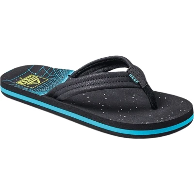 Afbeelding van Reef Kids Ahi teenslippers zwart
