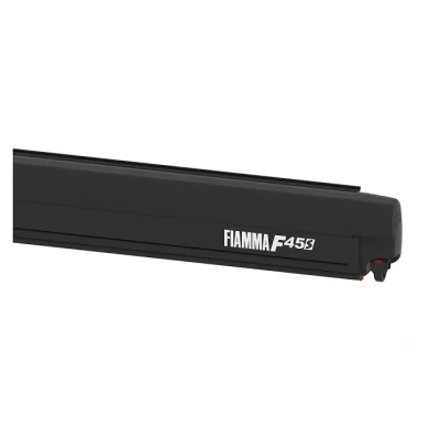 Afbeelding van Fiamma F45 S PSA 260 Cassetteluifel Deep Black Royal Grey Grijs Cassetteluifels