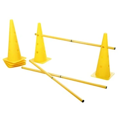 Afbeelding van Kerbl Agility Pylon Set 3 Opstakels Rood/Geel