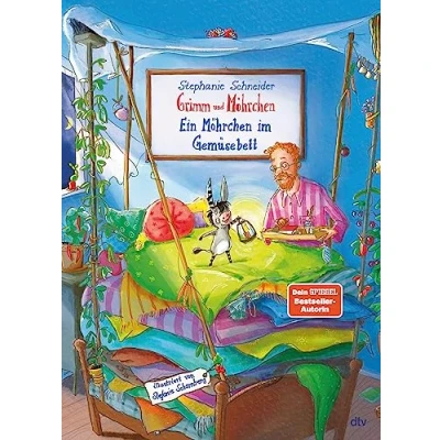 Afbeelding van Grimm und Möhrchen Ein im Gemüsebett: Eine Bilderbuch Geschichte zum Einschlafen mit dem kleinen Zesel: 1