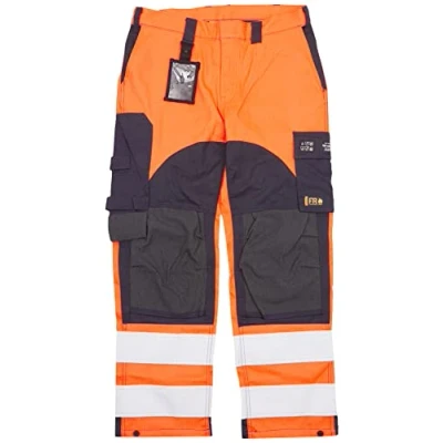 Afbeelding van Blaklader Multinorm inherent werkbroek 1588 1513 High Vis Oranje/Marineblauw D92