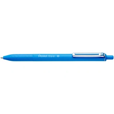 Afbeelding van 12x Balpen Pentel iZee BX470 lichtblauw