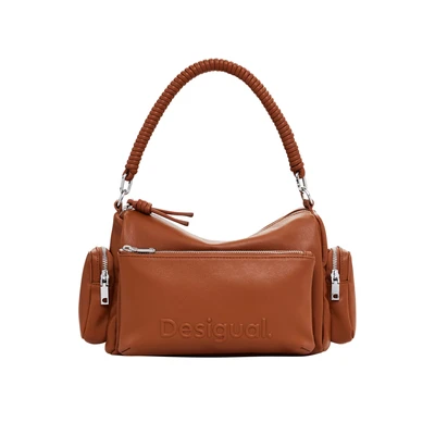 Afbeelding van Desigual Handtas, Dames, Maat: One Size, Brown
