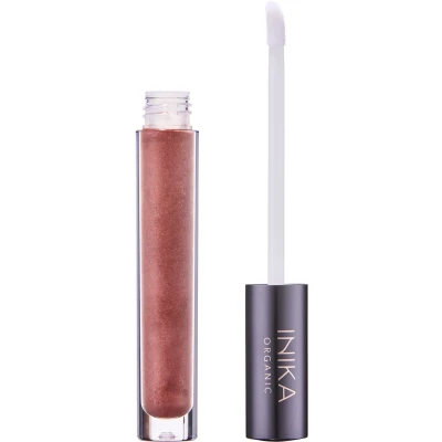 Afbeelding van INIKA REFRESH Lip Glaze Cinnamon Vegan 100% Natuurlijk Verzorgend Alle huidtypes