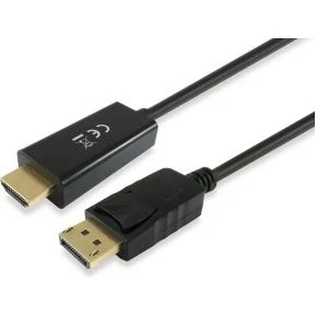 Afbeelding van Equip 119390 video kabel adapter 2 m DisplayPort HDMI Zwart