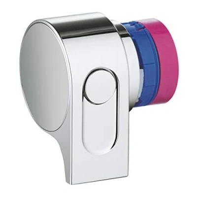 Afbeelding van GROHE Grohtherm 2000 NIEUW afsluitgreep (origineel reserveonderdeel, duurzaam, robuust, fabrieksgarantie: 5 jaar), chroom, 47923000