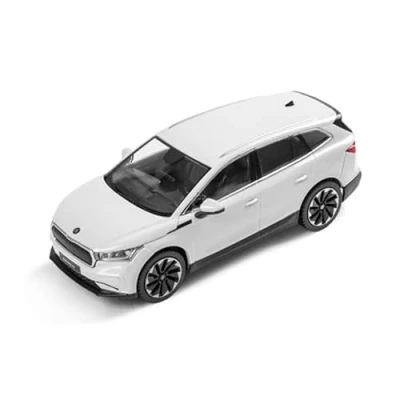 Afbeelding van Skoda 5LA099300S9R modelauto ENYAQ iV miniatuur, schaal 1:43, wit