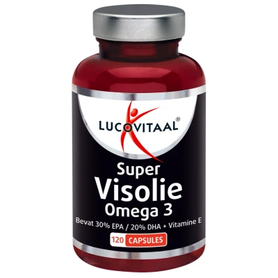 Afbeelding van Lucovitaal Visolie Super Omega 3 120 capsules