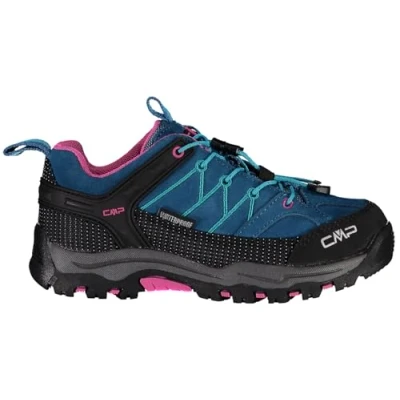 Afbeelding van CMP Rigel Low Trekking Shoes WP wandelschoenen voor kinderen, uniseks, Deep Lake Baltic, 38 EU