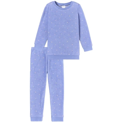 Afbeelding van Schiesser World Pyjama voor kinderen, Maat: 140, Flieder