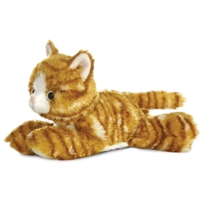 Afbeelding van Aurora World 31277 Mini Flopsie Molly kat getijgerd 20,5 cm, bruin