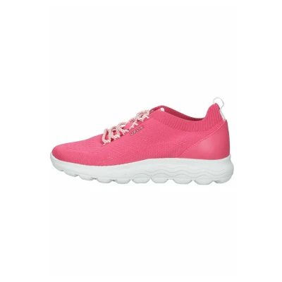Afbeelding van Geox Sneakers laag, Dames, Maat: 38, Fuchsia Textiel