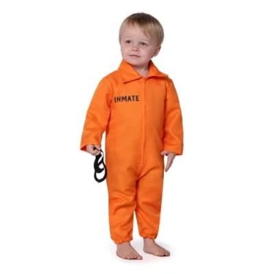 Afbeelding van Spooktacular Creations Unisex gevangenis kostuum baby meisjes jongens Halloween