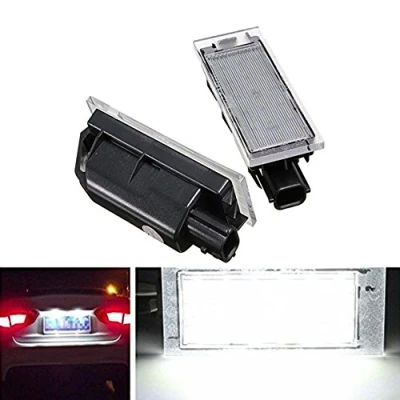 Afbeelding van Katur LED 12V kentekenplaatlicht voor Renault Twingo Clio Megane Lagane.
