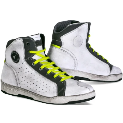 Afbeelding van STYLMARTIN Unisex Sector Moto Boot, wit, 43 EU