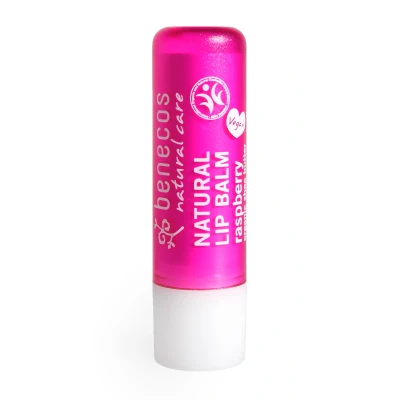 Afbeelding van Benecos Natural Lipbalm Raspberry Vegan, 4.7 gram
