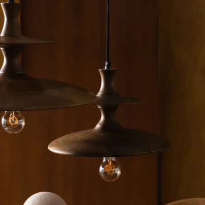 Afbeelding van Pendant Lamp Cath S Walnut
