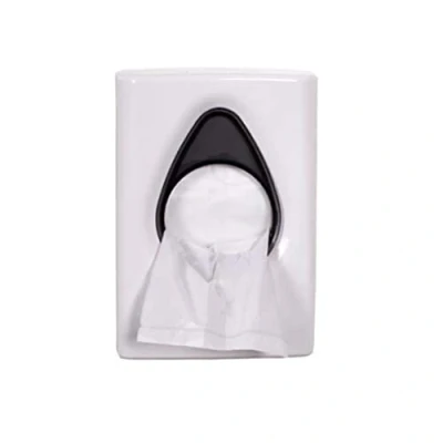 Afbeelding van PlastiQline hygienezakjesdispenser PQHyg wit