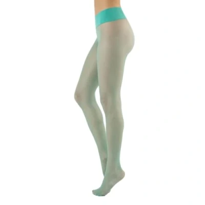 Afbeelding van CALZITALY Naadloze Transparante Panty Effen of met Stippen Zwart, Huidskleur, Blauw S, M/L, L/XL 15 DEN Gemaakt in Italië (DE/NL/SE/PL, Alfabetisch, L, XL, Regular, Acqua Green)