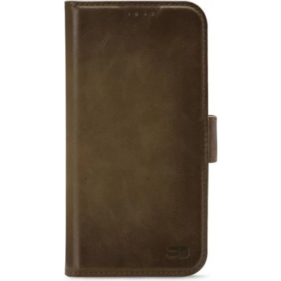Afbeelding van Senza Desire Leather Wallet Apple iPhone 11 Pro Max Burned Olive