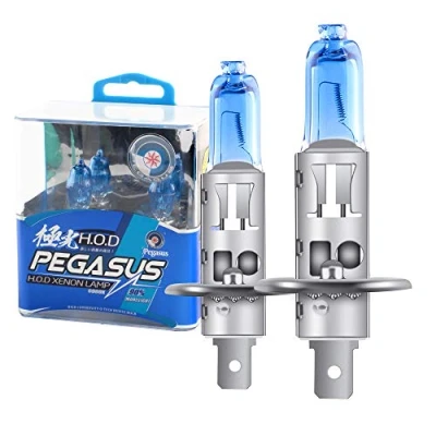 Afbeelding van KaiDengZhe 2 Stks H1 100W Super Heldere Xenon Wit 6000K Halogeen Lamp Gloeilamp 12V Auto Koplamp Mistlamp Vervanging