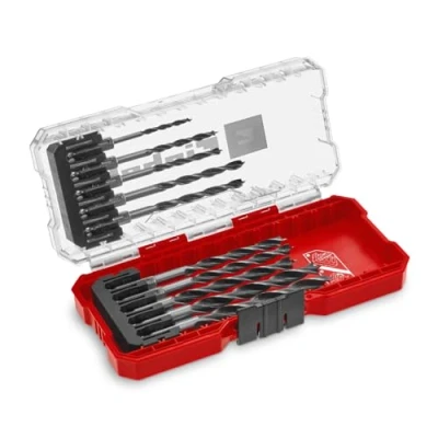 Afbeelding van Einhell 108733 Hout spiraalboorset 10 delig 3 mm, 4 5 6 7 8 mm 1 set(s)