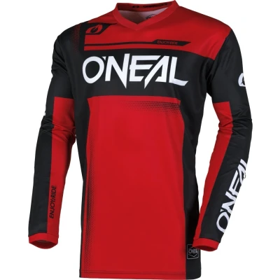 Afbeelding van Oneal Element Racewear Motorcross Jersey, zwart rood, afmeting M voor man
