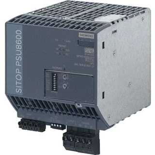 Afbeelding van Siemens sitop psu8600 40a pn stabilized voedingseenheid input 3 400 500v ac output 24v dc met ie verbinding 6ep3437 8sb00 2ay0
