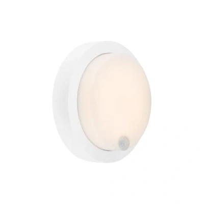 Afbeelding van BRILONER PULA LED buitenwandlamp op batterijen, sensor,
