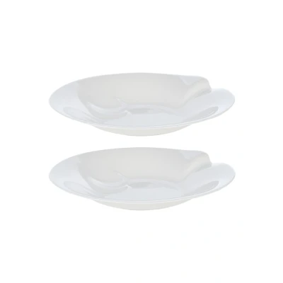 Afbeelding van Villeroy &amp; Boch Pasta Passion pastabord 30,5 cm set van 2 Gebroken wit