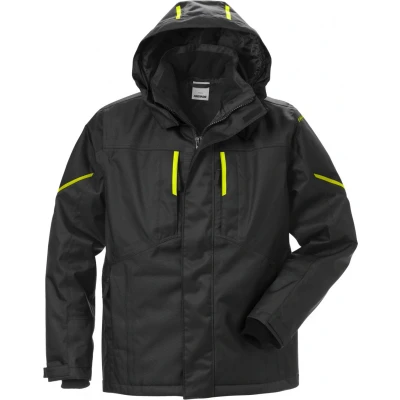 Afbeelding van Fristads Airtech Winterjack 4058 Gtc ZWART/HI VIS GEEL 4XL