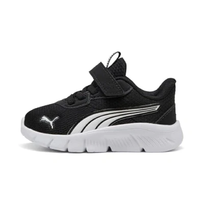 Afbeelding van Puma Unisex Baby FLEXFOCUS Moderne AC+ INF Sneaker, Zwart Wit, 7 UK Kind, 24 EU
