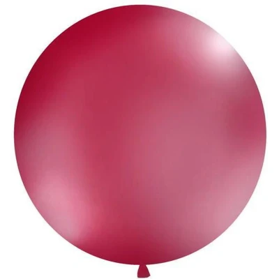 Afbeelding van Ballonnen 1m, rond, Pastel burgundy