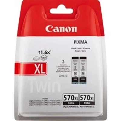 Afbeelding van CANON PGI 570XL BK TWIN BL SEC