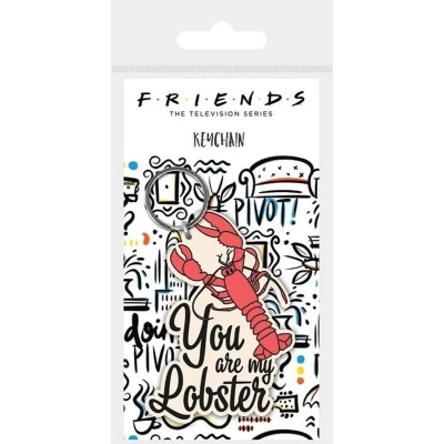 Afbeelding van Friends You are my Lobster rubber keychain