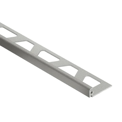 Afbeelding van Schlüter Jolly TSSG tegelprofiel structuur aluminium steengrijs 8 mm x 300 cm