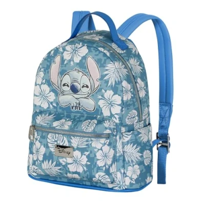 Afbeelding van Lilo and Stitch Aloha Small Fashion Rugzak, Blauw, Eén maat, Kleine Mode Rugzak