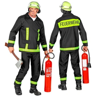 Afbeelding van Widmann Kostuum brandweerman.